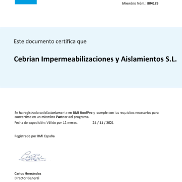 Certificado Aplicador Homologado